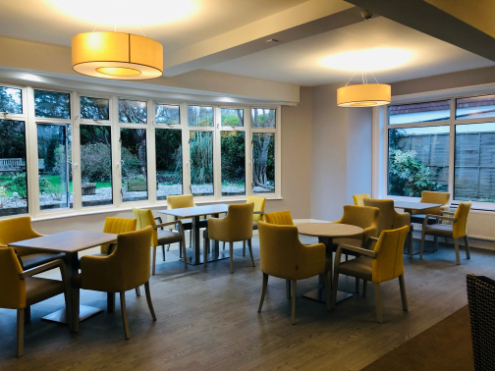 dining area haven care home