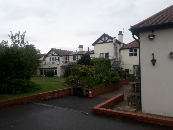 haven care home exterior view